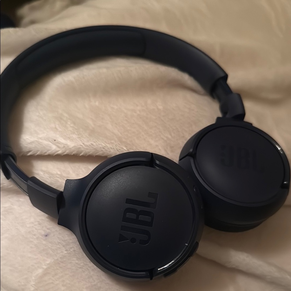 JBL Black On-Ear Headphones with Adjustable Headband